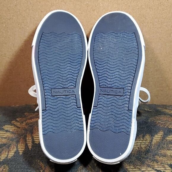 Men’s Nautica Deckloom Navy Canvas Sneakers - Picture 8 of 9